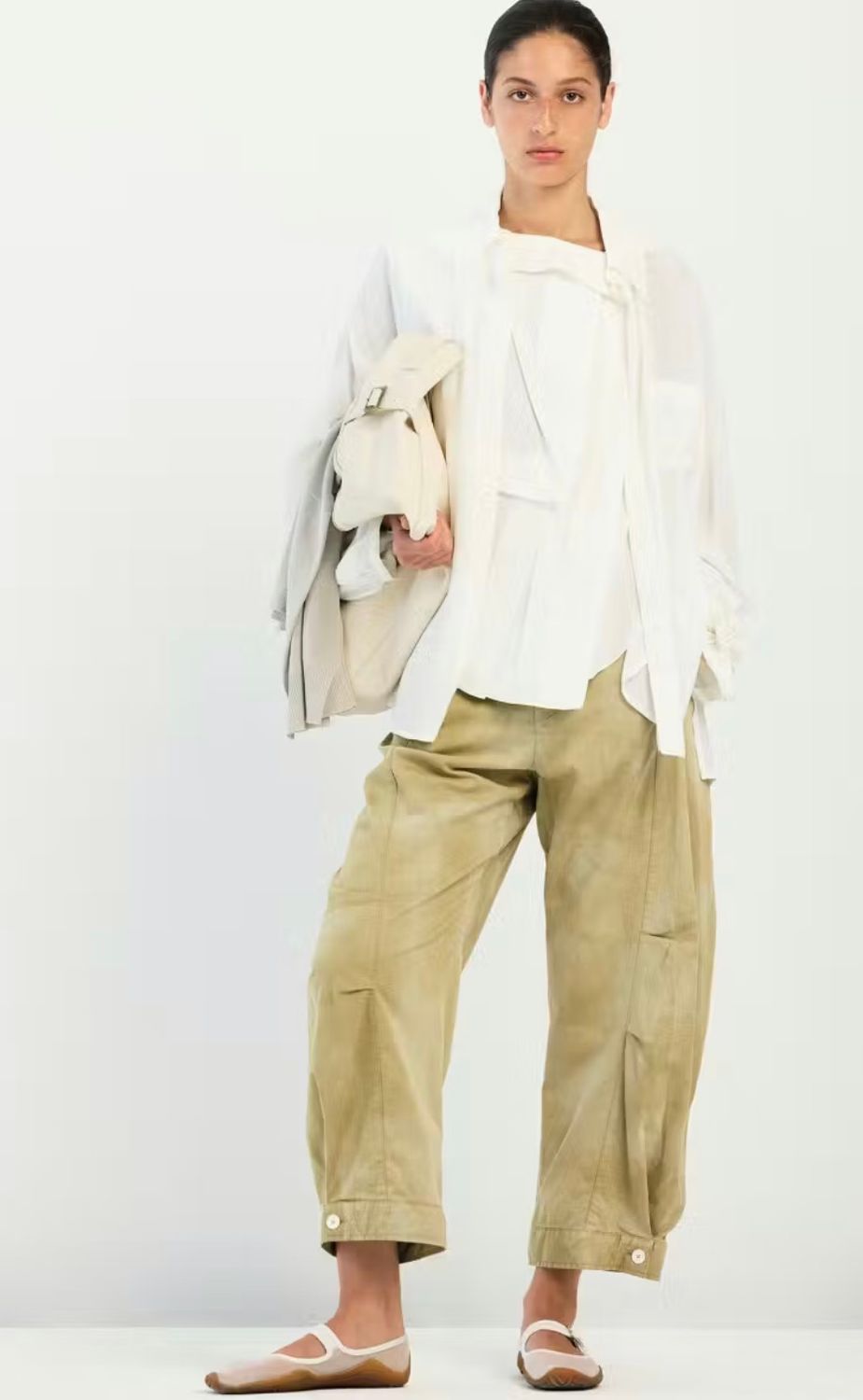 HIGH pants S902037 groen