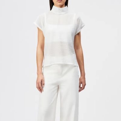 Drykorn top 130094 ALARIA_1 10 ecru