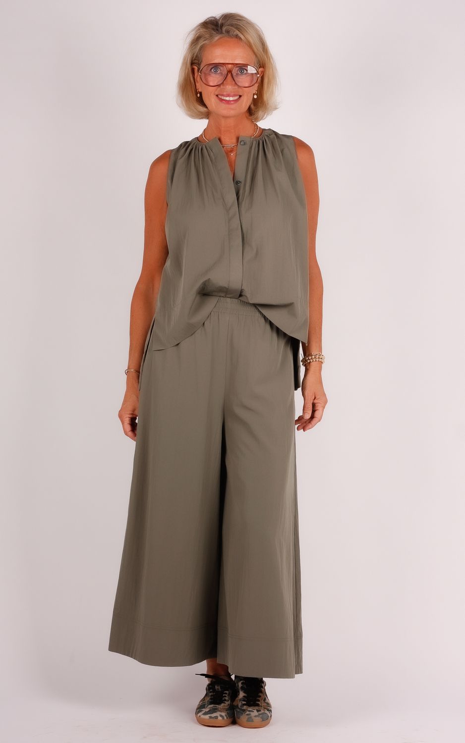 Milla broek 1151077 khaki