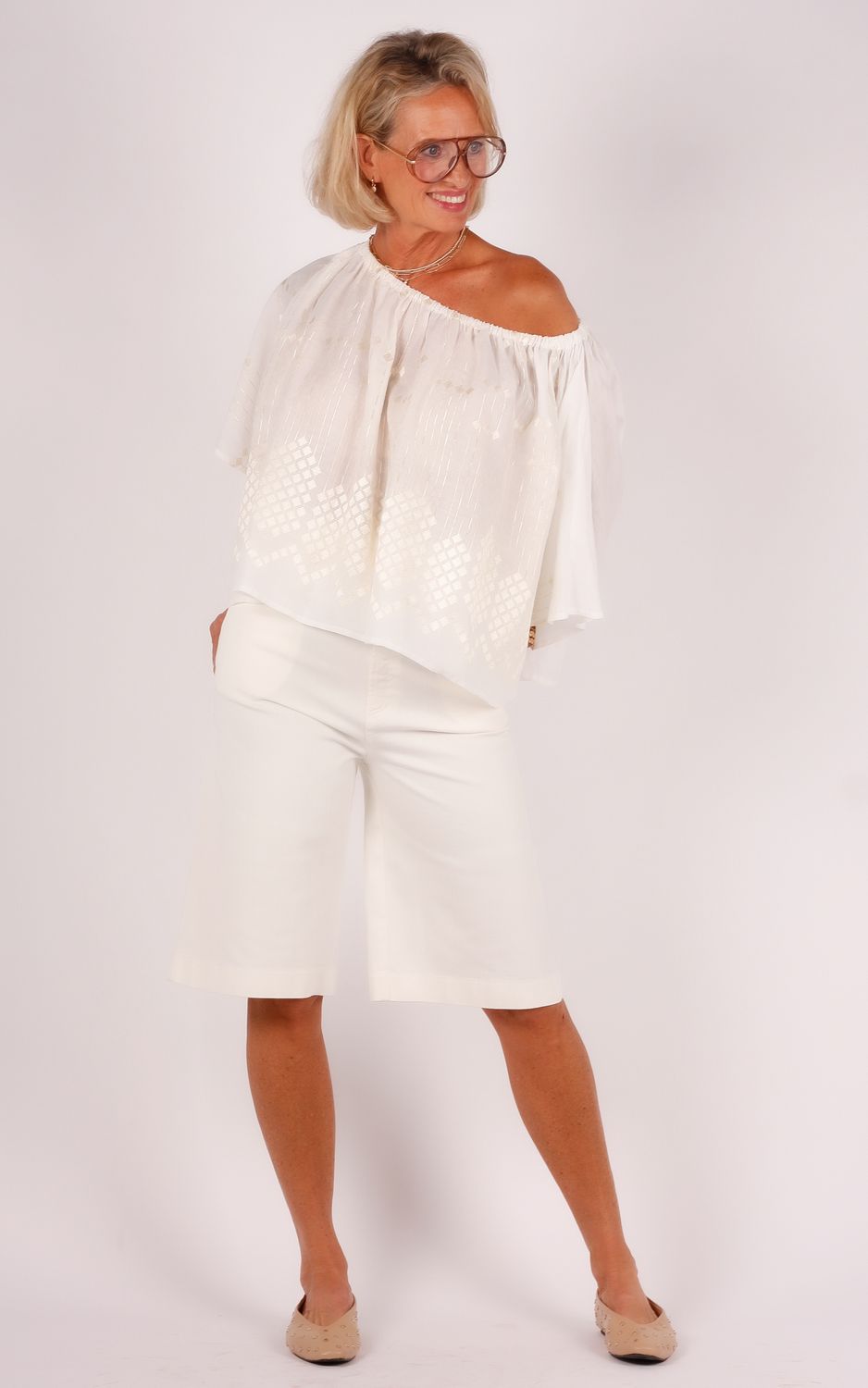 Greek archaic kori top