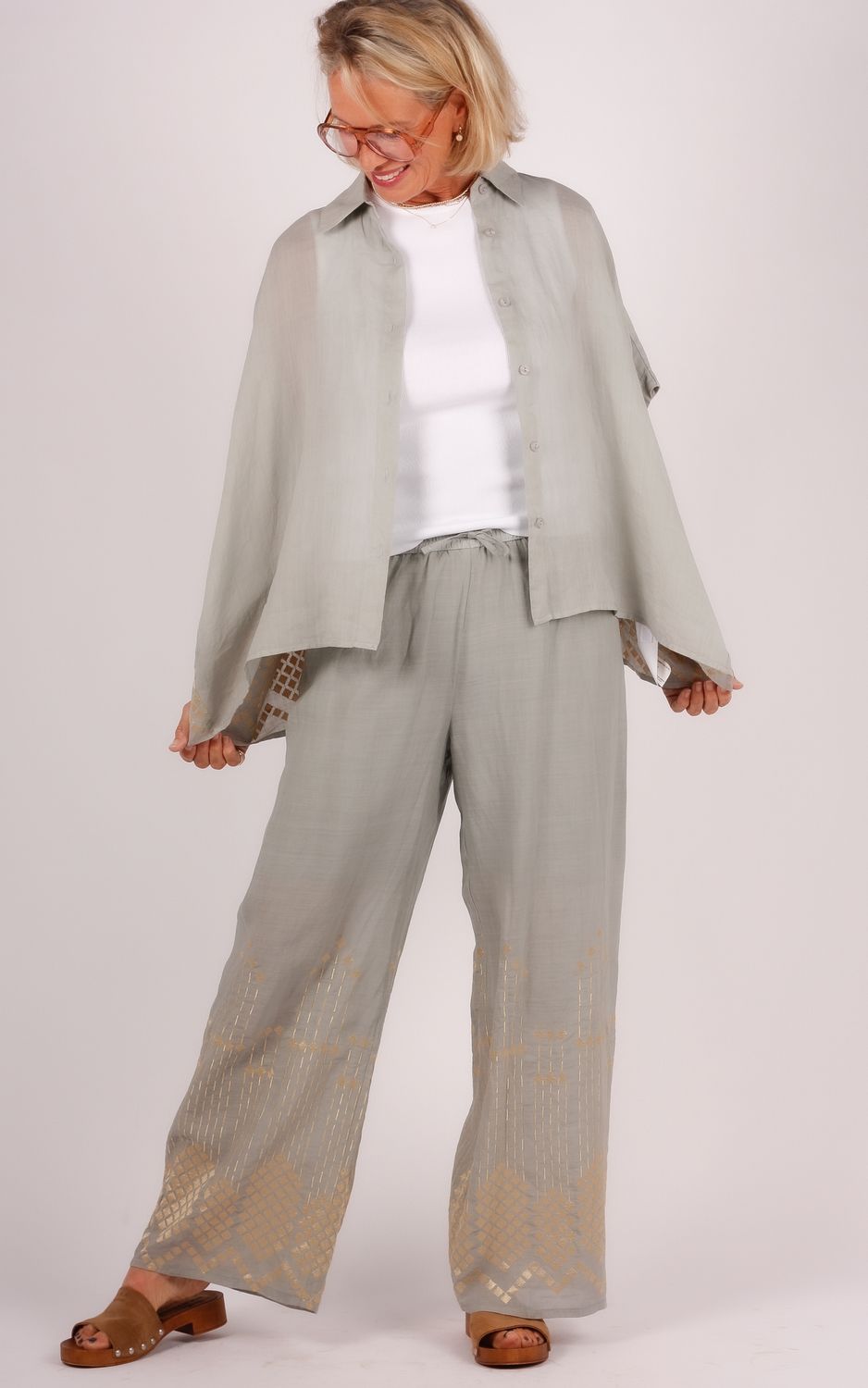 Greed Archaic Kori broek 4081083 stonegold