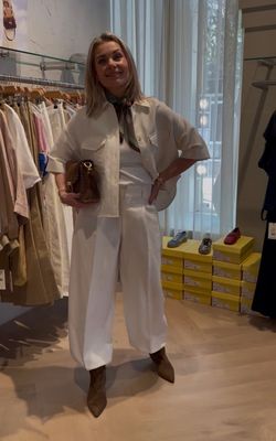 Closed utility shirt C94270-53B-22 Ivory