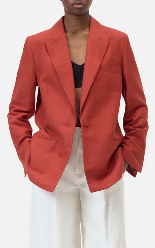 Closed blazer C97471-53C-22 Brick red