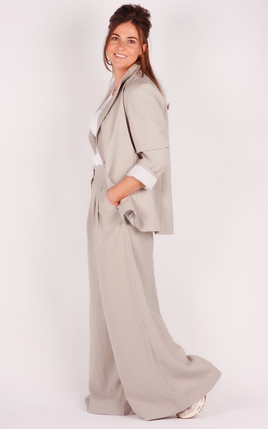 With Black Maritsa Tailored blazer