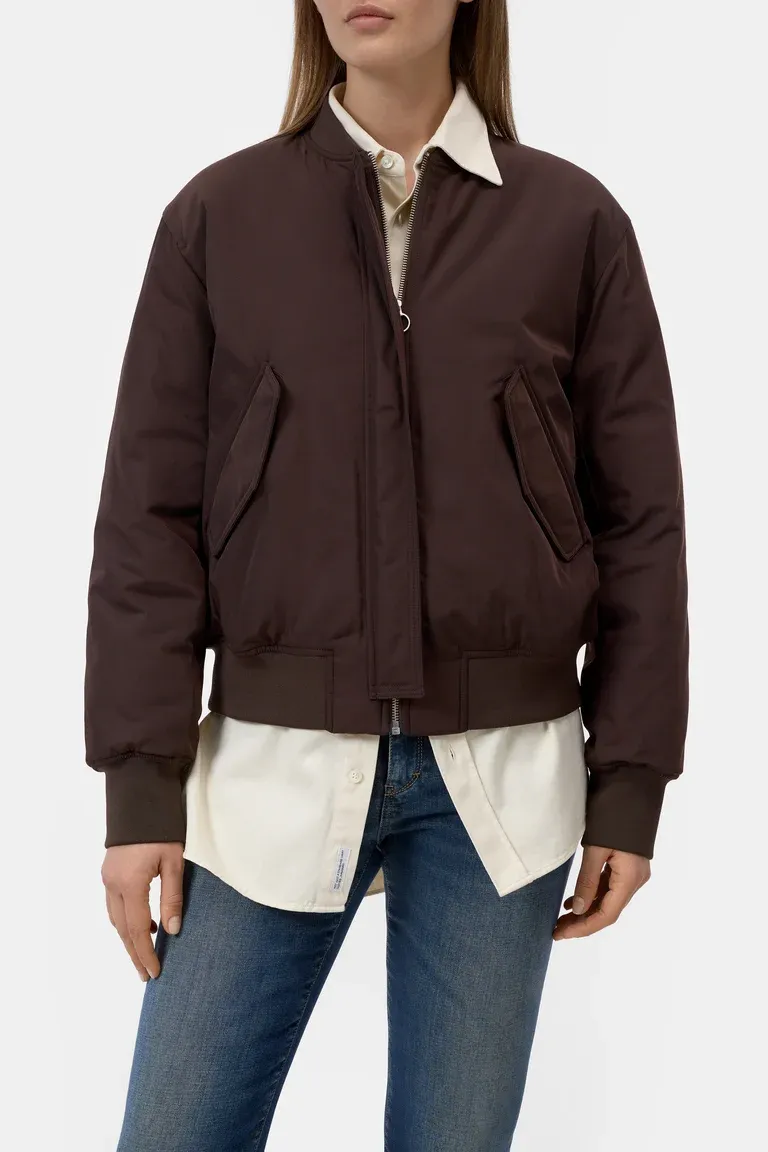 Closed bomber C97777-69S-22 Mahagony brown