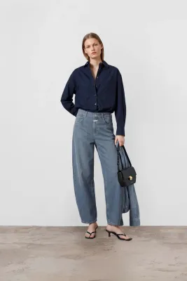 Closed jazzie C21281-12G-4A grijs/blauw