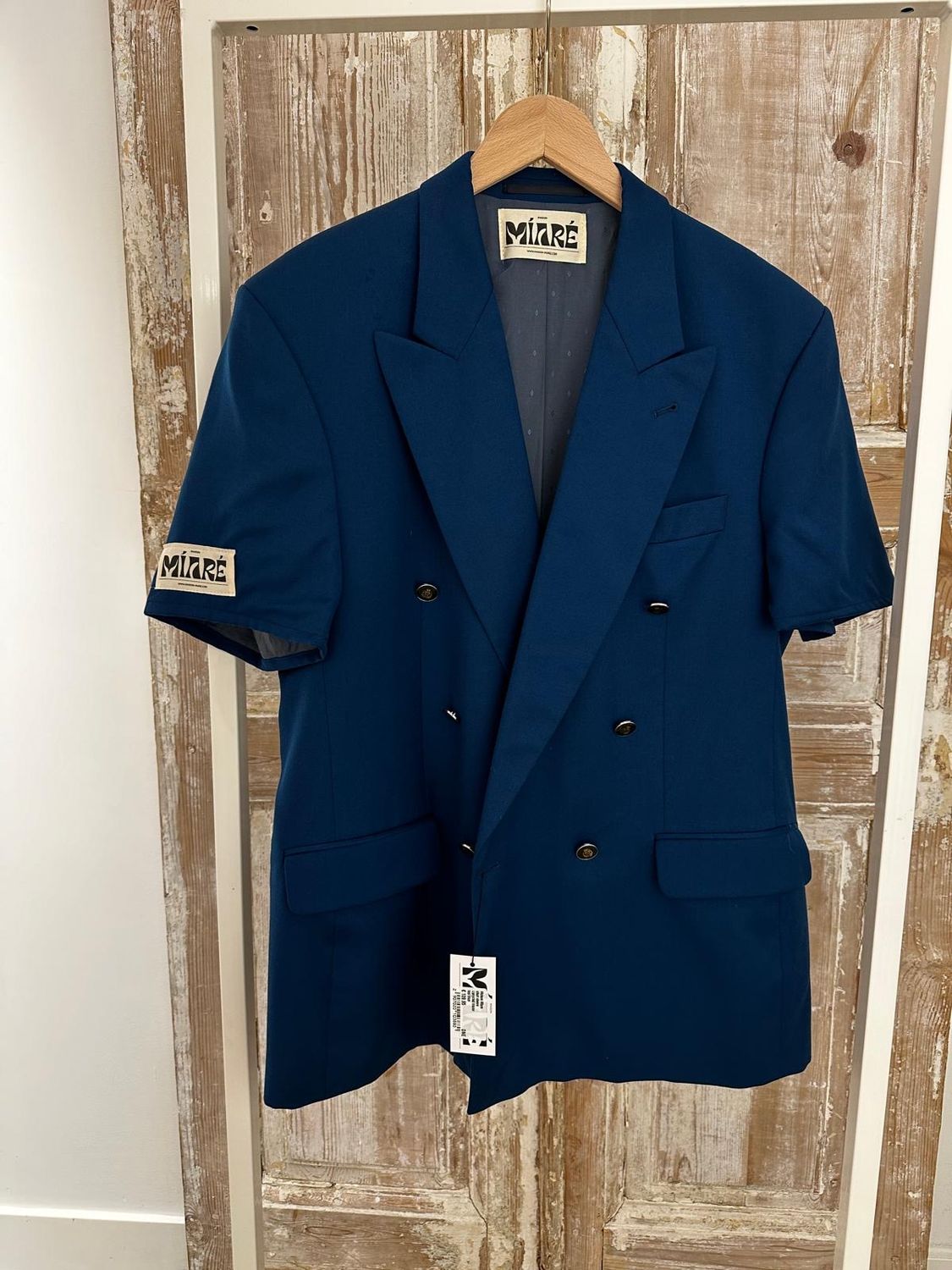 Maison Miaré Upcycled blazer Navy