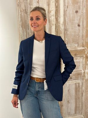 Maison Miaré Upcycled blazer blue