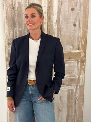 Maison Miaré Upcycled blazer navy