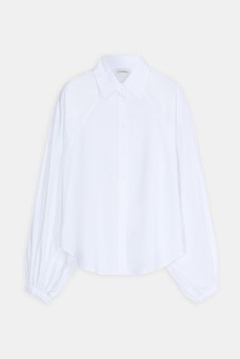 Closed blouse White