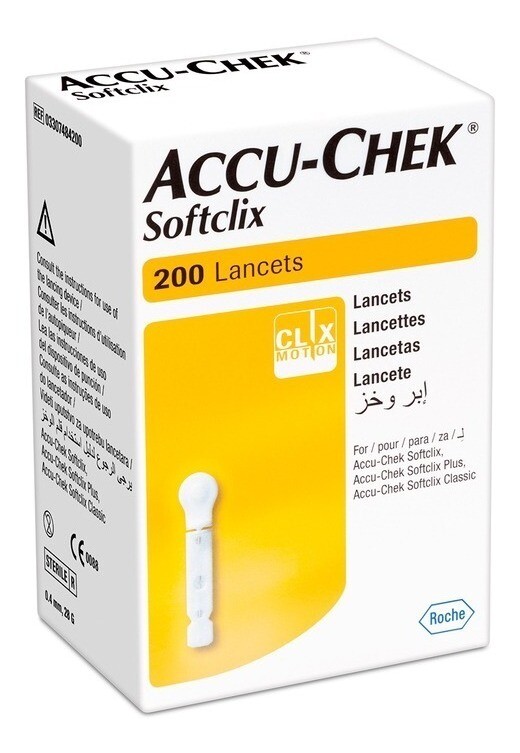 Lancetas Accu-Chek x200 Unidades