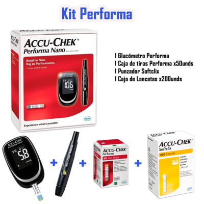 Kit Control Glucosa Accu-Chek Performa