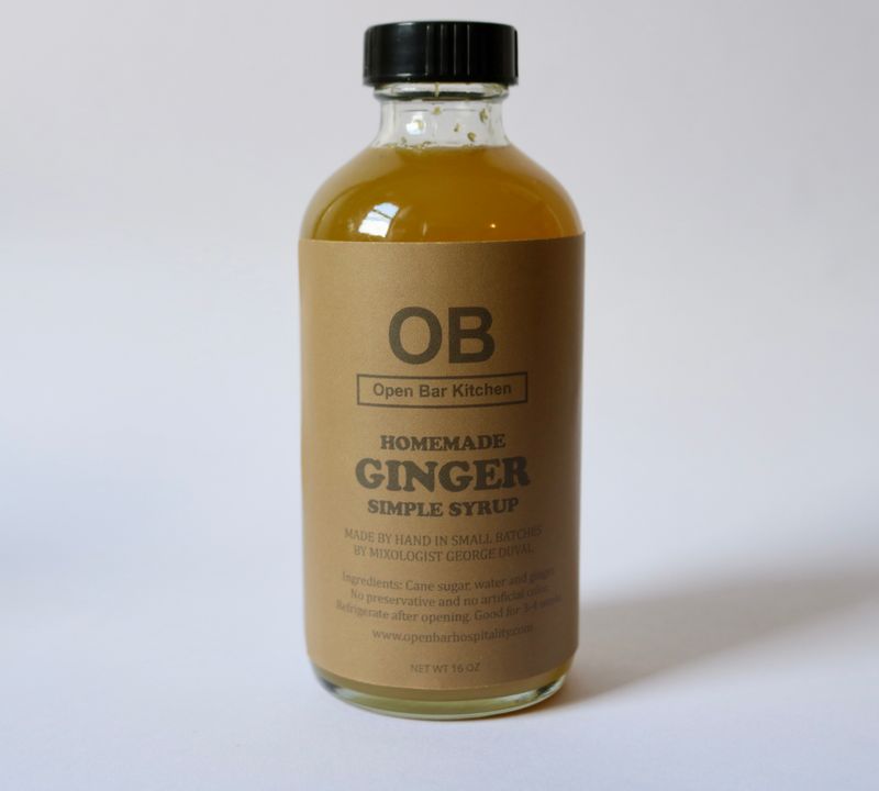 Ginger Simple Syrup