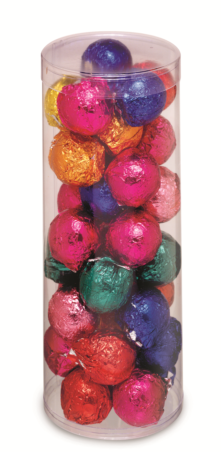 Cylinder with Plastic Bottom &amp; Top (3&quot; x 7 1/2&quot;)