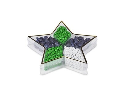 Star with Gold or Silver Border (7&quot; X 1 1/4&quot;)