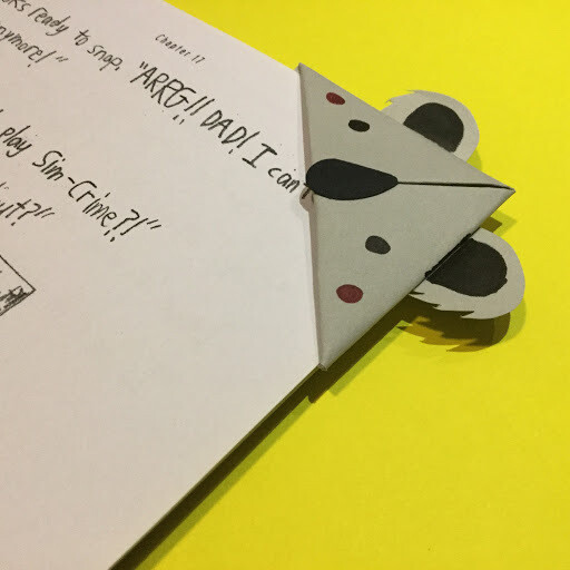 6 pcs animal/cartoon bundle of corner bookmarks