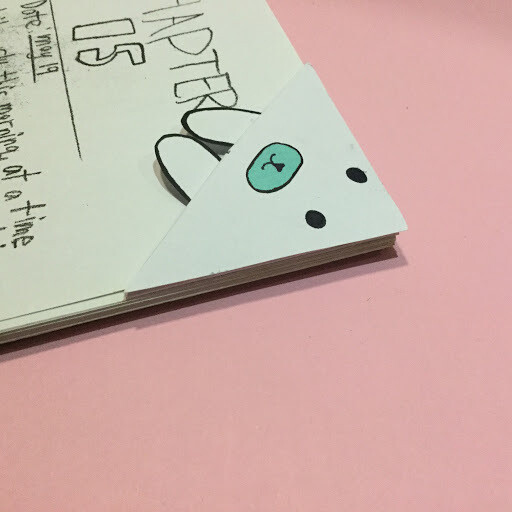 6 pcs animal/cartoon bundle of corner bookmarks