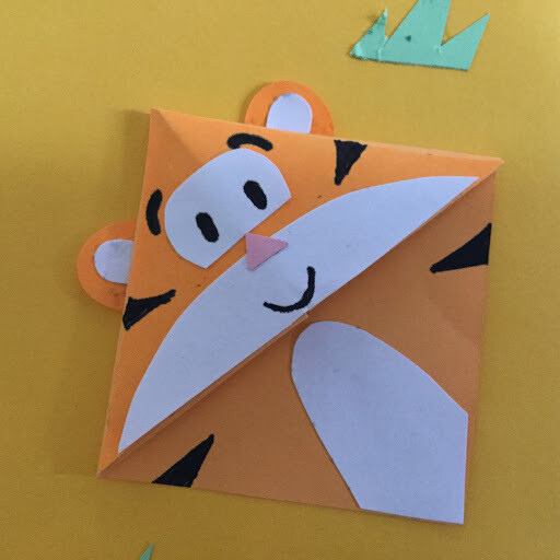 Bundle of 5 pcs - Animal  Theme Corner bookmarks