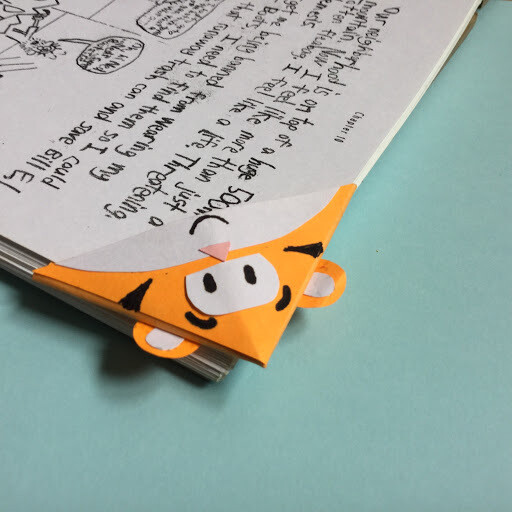 Bundle of 5 pcs - Animal  Theme Corner bookmarks