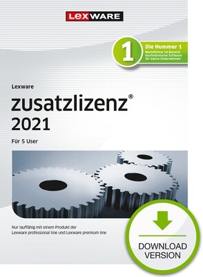 Lexware Zusatzlizenz 2021 5User