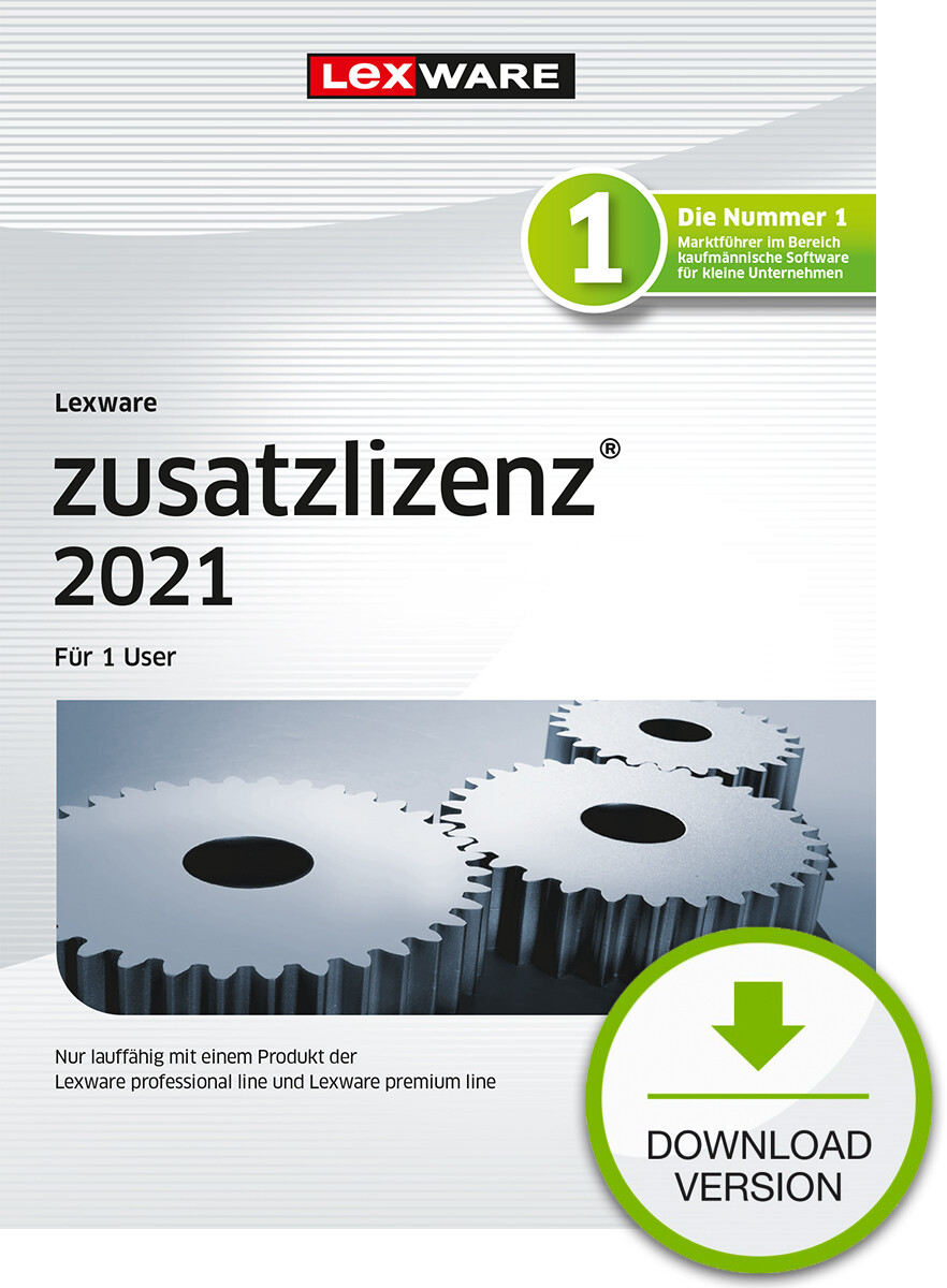 Lexware Zusatzlizenz 2021 1User