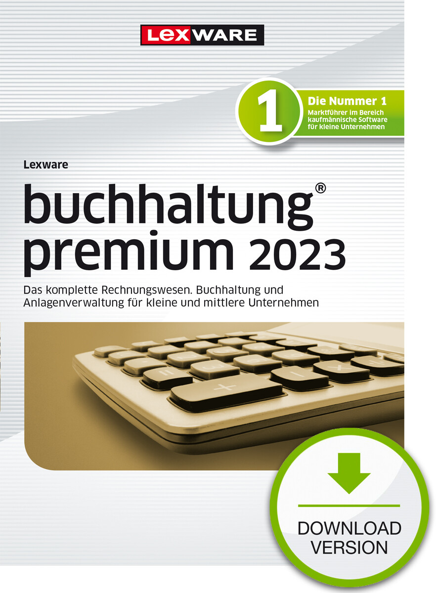 Lexware Buchhaltung premium 2023 (Abo-Version) Downloadversion