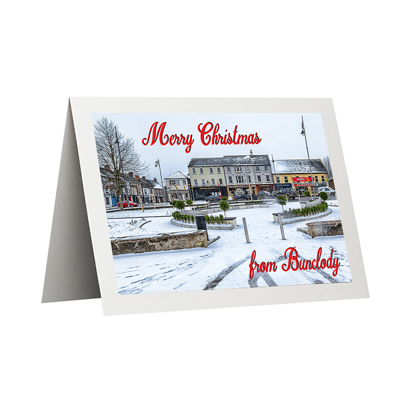 Photo Card - Merry Xmas from Bunclody