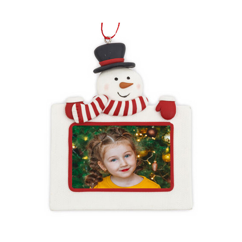 Personalised Snowman Xmas Tree Decoration Personalised Snowman Xmas Tree Decoration