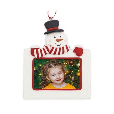Personalised Snowman Xmas Tree Decoration Personalised Snowman Xmas Tree Decoration