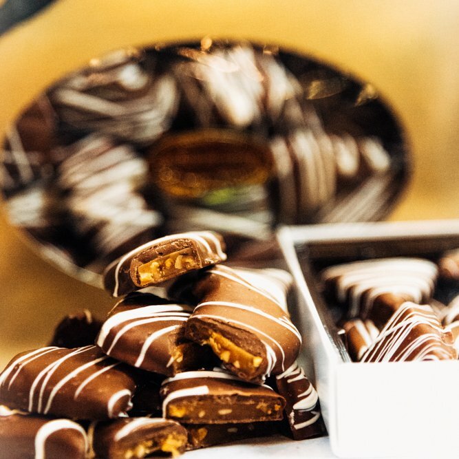 Tiger Toffee 1 Lb Gift Box