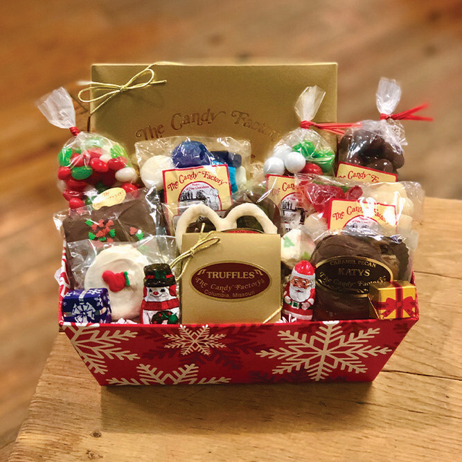 Large Christmas Gift Basket
