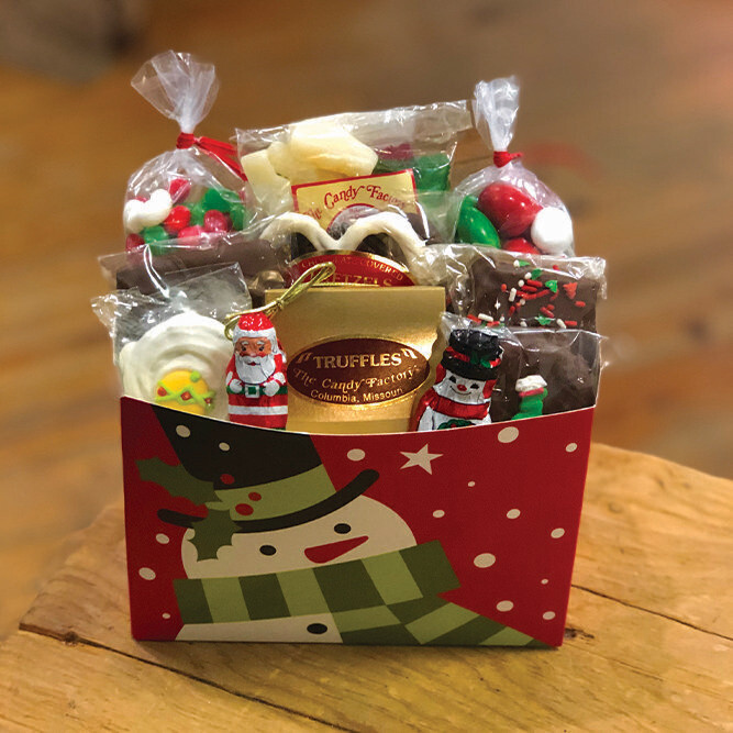 Small Christmas Gift Basket