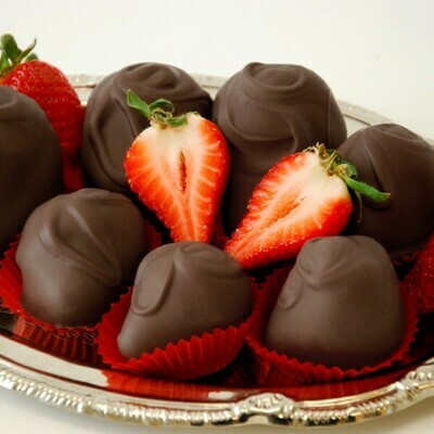 Dark Chocolate Covered Strawberries