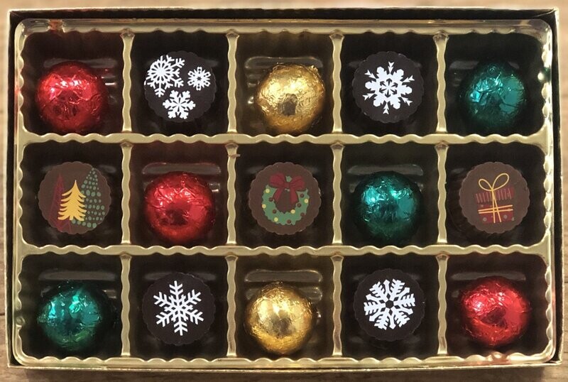 15pc Christmas Chocolates Box