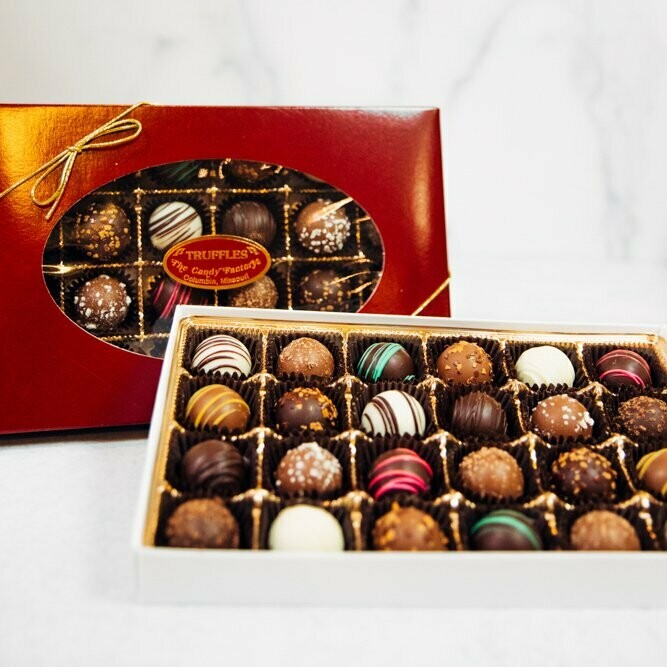 24 Piece Assorted Truffles Box