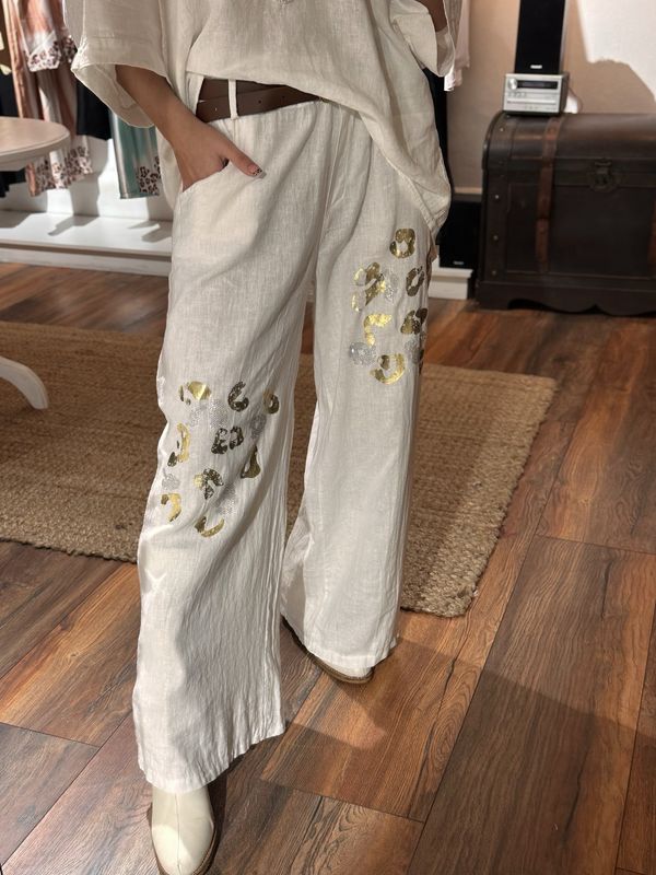 Pant Aprilia de lino
