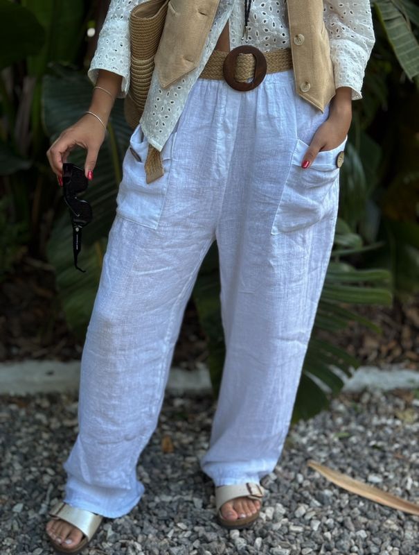 Pantalón lino