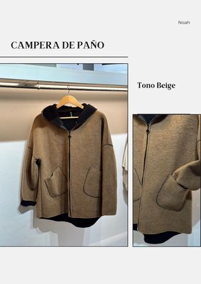 Chaqueta de paño