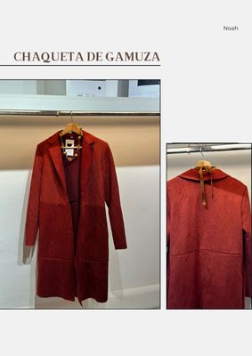 Chaqueta de gamuza