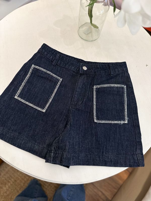 Short de Jean con bordado