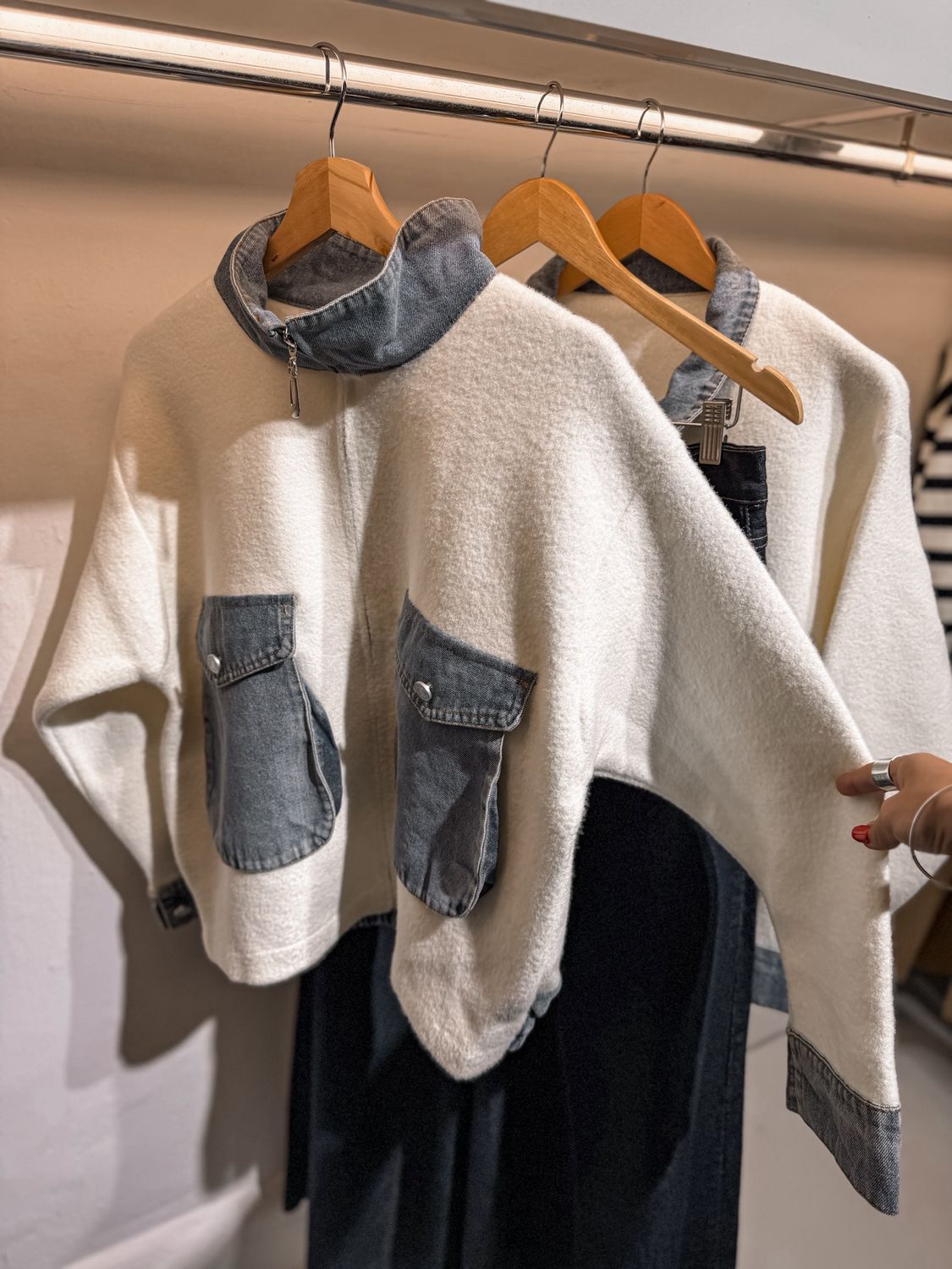 Campera de paño con Jean