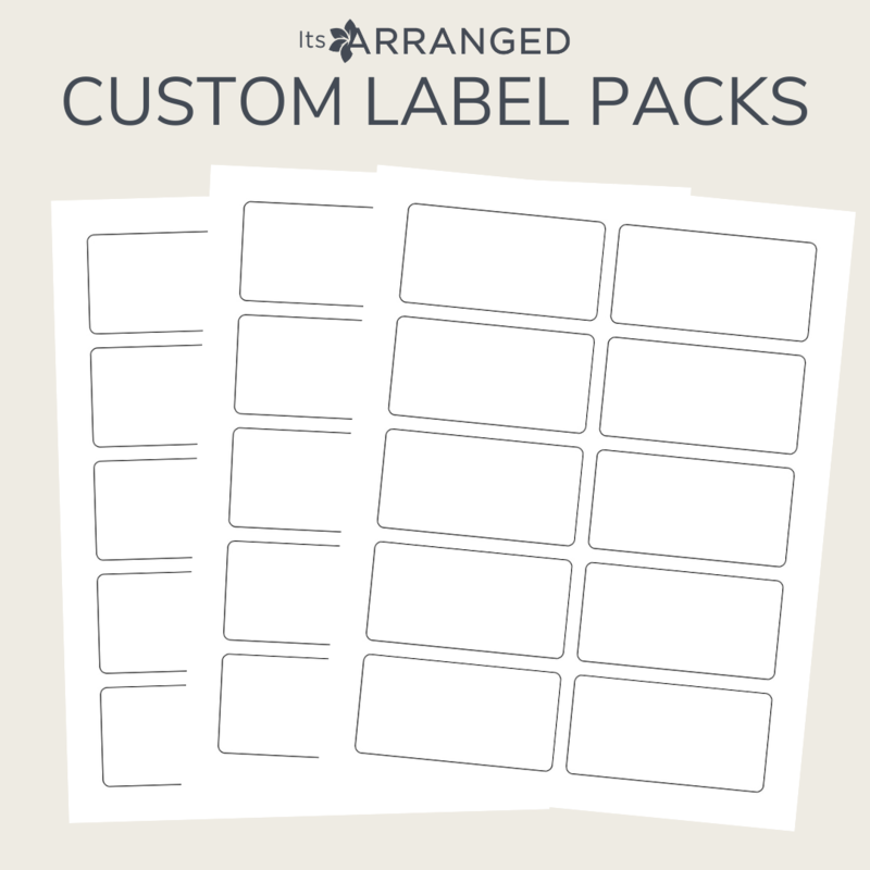 Custom Label Packs