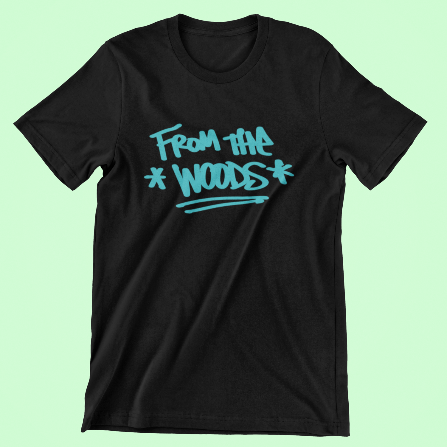 FROM THE WOODS T-Shirt | Black FROM THE WOODS T-Shirt | Black