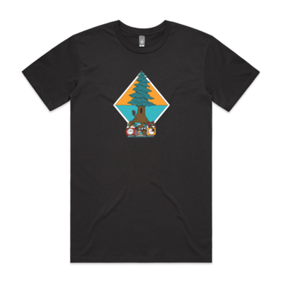 Black Hip Hop From the Woods T-Shirt