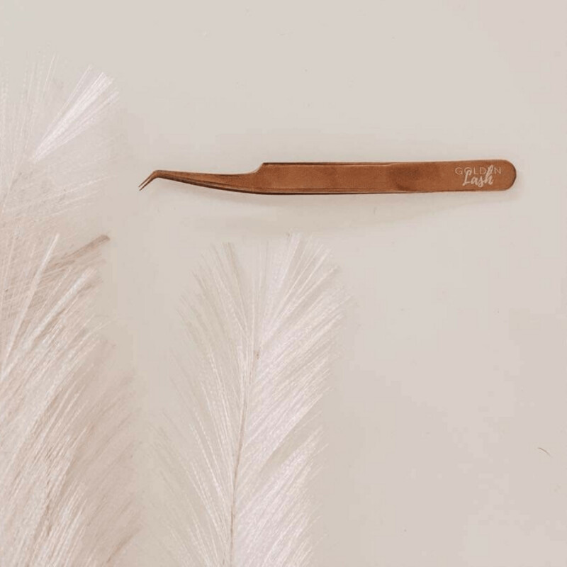 Golden Lash Elite Precision Volume Tweezers