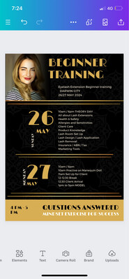 May 2024 Lash Extension Course