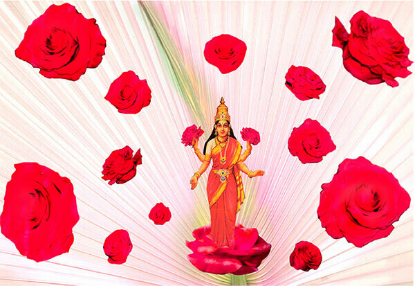 Indiska Gudar &amp; Gudinnor: MahaLaxmi, Rosa, Ljusblå, RosaGul, BlåGul, Sarasvati, Turkos,  Durga, Turkos, Ganesh Grön, Hanuman Turkos