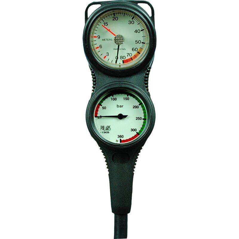 Zweierkonsole Top Line mit Membrantiefenmesser (0-80 m)