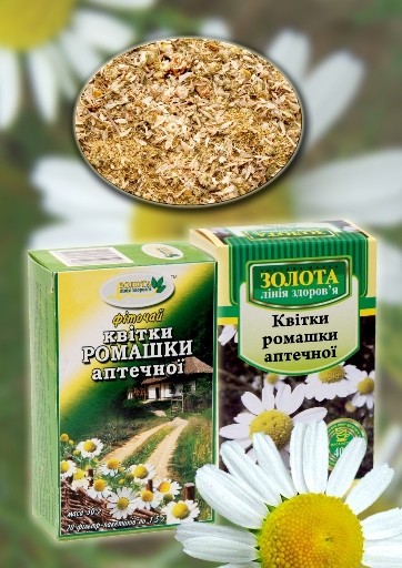 Фиточай &quot;Цверы ромашки аптечной&quot; (органик) 1,5г * 20 ф/пак