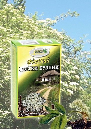 Фиточай &quot;Цветы бузины&quot; (органик) 1,5г * 20 ф/пак